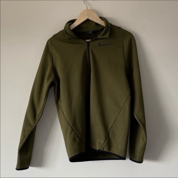 Nike Dri-Fit olive sweatshirt. Men's small - Picture 2 of 10